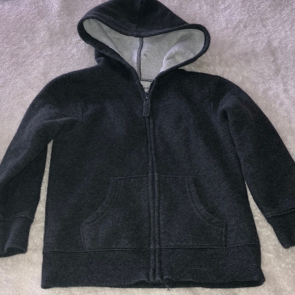 Boys zip up sweatshirt